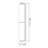 ALEKO Prague Style Iron Single Sliding Driveway Gate with Gate Opener-93987434