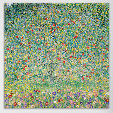 «Apple Tree I, 1912» par Gustav Klimt, reproduction d'art sur toile tendue, H 26 po x l 26 po x P 1,5 po, Toile tendue
