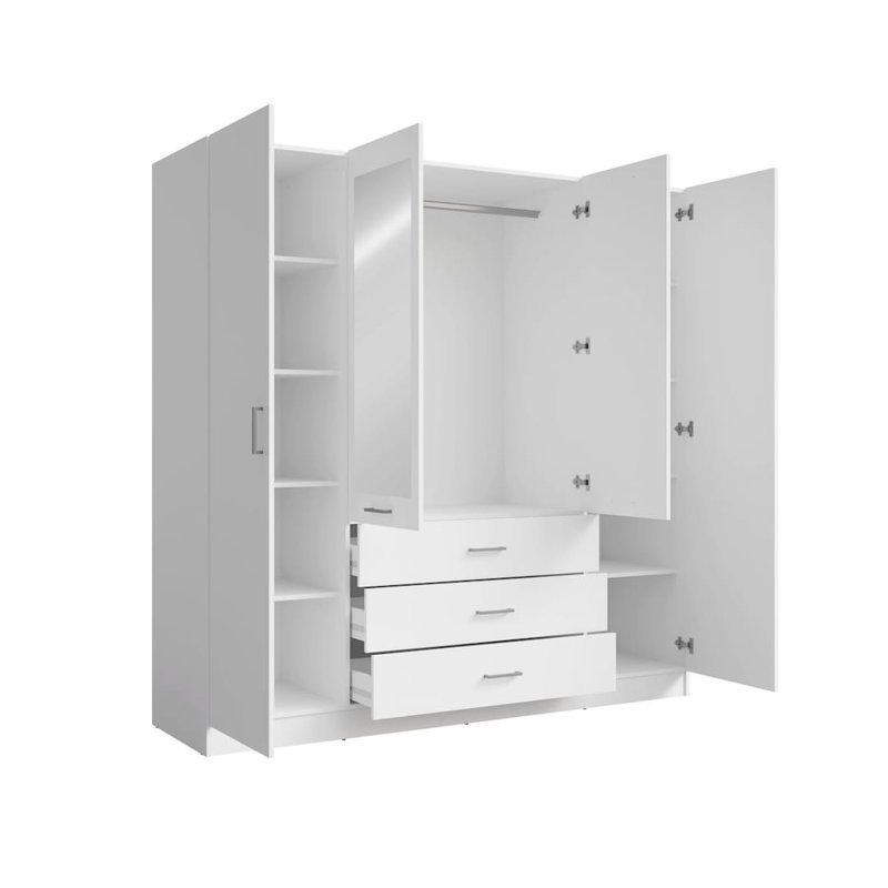 Celio 4 Door Wardrobe