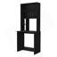 Range-chaussures, miroir, cinq tablettes intérieures, armoire à une porte-2026700287