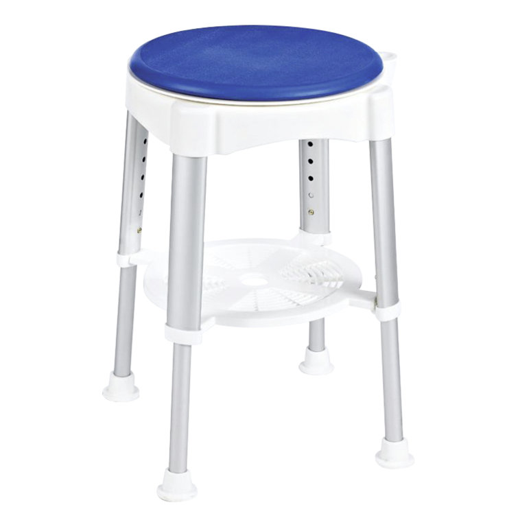 Maximex shower chair, shower stool with practical functions