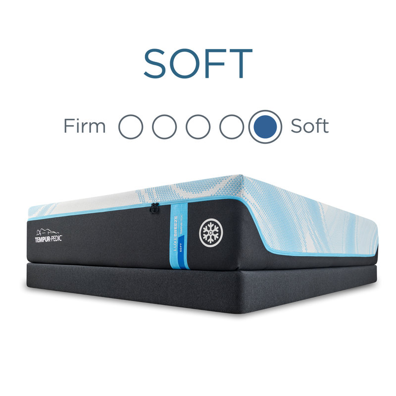 LuxeBreeze® 13" Soft Mattress, California King