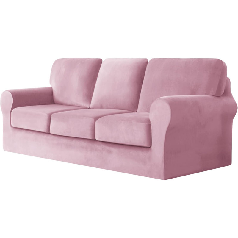 Outdoor Patio Sofa Cover, Pink