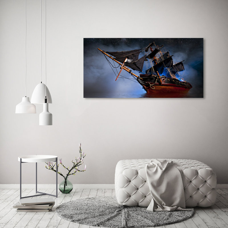 Pirate Ship - Wrapped Canvas Print