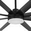  Ventilateur de plafond noir 72 "avec télécommande pour chambres et espaces de vie-250976072-250976073