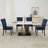 Amdan Tufted Velvet Modern Dining Chair-597636559