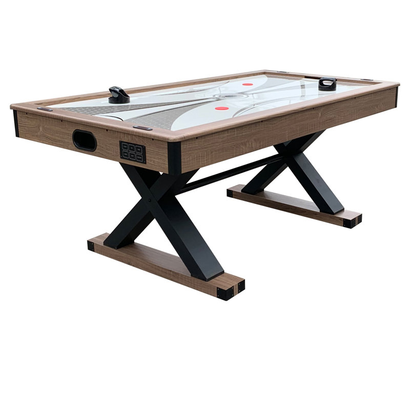 Table de hockey pneumatique à 2 joueurs avec tableau de pointage numérique Excalibur