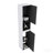 12" Bathroom Side Cabinet,2-Soft Close Doors,Float Mounting Design,12*2(Kd-Packing)