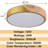 Drexton Wood LED Flush Mount Ceiling Light-1369691306