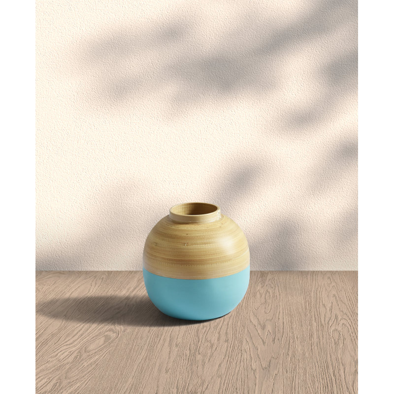 Bahia 5" Vase, Aqua