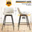 Barstools Set Of 2, 28Inch Swivel Counter Height Bar Stool-533111244-504533244