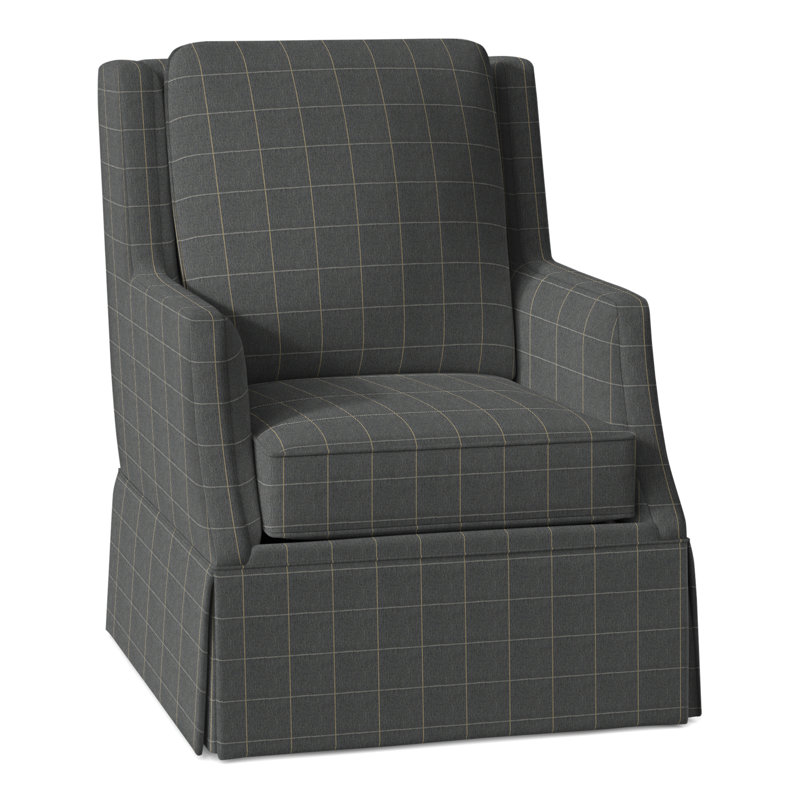 Fauteuil tournant Savannah, Perigold Youngman Zinc