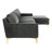Westman Velvet L-Shaped Sectional-1780286832-1801464049-1826404317