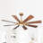 Trosclair 60'' 8- Blade Reversible DC Ceiling Fan with LED Lights and Remote Control