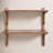 Meridien Tiered Solid Wood Wall Shelf-1243189887