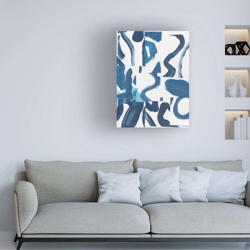 Bolog Bronwyn Baker Indigo Summer Camp 1 Canvas Art, 32" H x 24" W