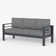 Alturas Standalone Product 73" Wide Outdoor Reversible Patio Sofa with Cushions