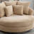 Oversized Slipcovered Accent Barrel Chair-100902702