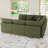 Degennaro 9 Seat Corduroy Convertible Modular Sectional Sleeper With Storage-2105203399
