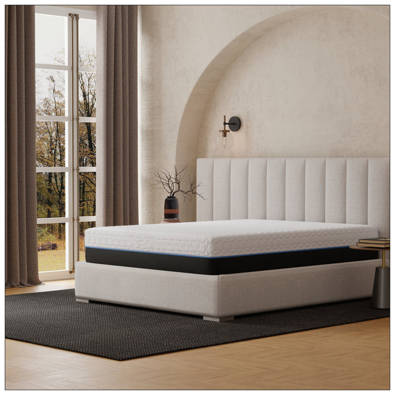 Matelas en mousse viscoélastique infusée 12 po, Simple extra long
