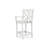 Lakeside POLYWOOD Chippendale Counter Arm Chair-9706058