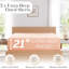 Ensemble de draps-housses en lin Southwest Fine Linens, rosé, microfibre à double brossage 110 g / m² avec poche extra-profonde de 21 pouces et coins élastiques, 2 draps-housses, simple TG-134472421-134472436