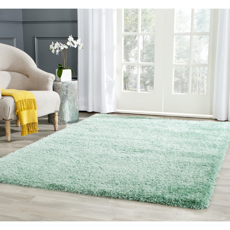 Delane Teal Area Rug, Rectangle 5'1" x 7'6"