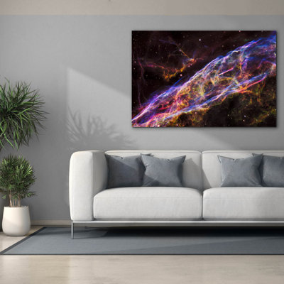 «Veil Nebula» par Hubble Space Telescope, art mural de la NASA