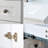 30" Free Standing White Modern Single Bathroom Vanity With Ceramic Sink