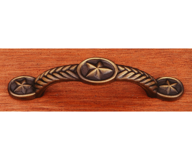 CP Series 3" Center to Center Arch Pull, Antique English
