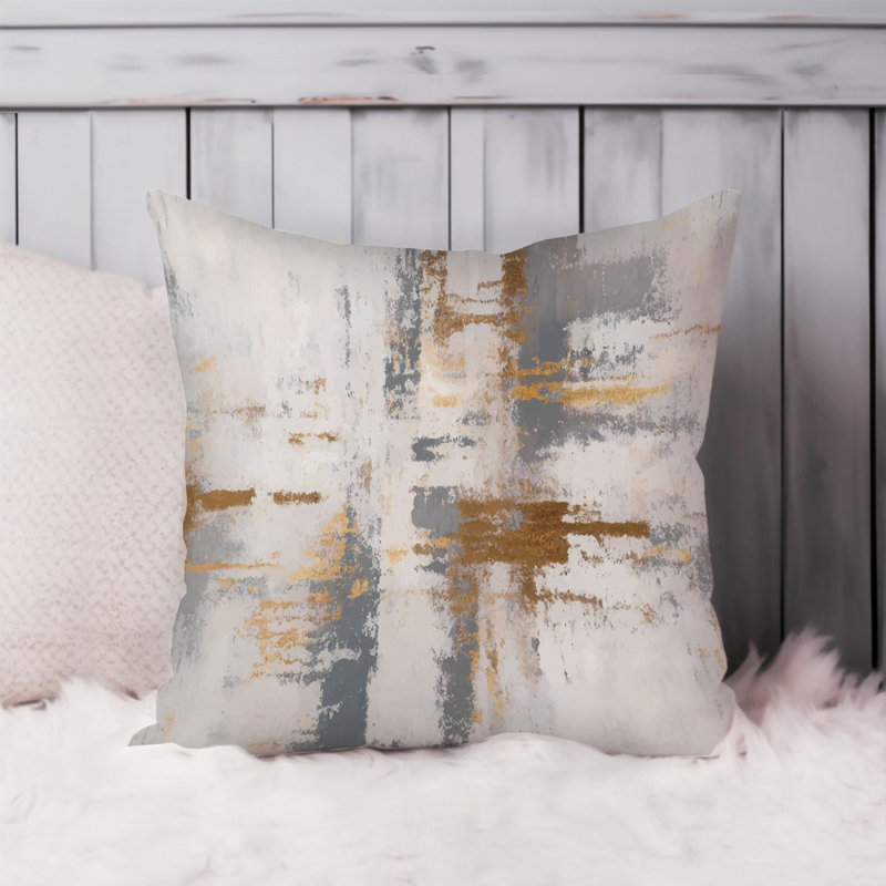 Abstract Pillow Cover, 18"H x 18"W