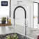 Essence New Single Handle Kitchen Faucet with SilkMove® and with Accessories