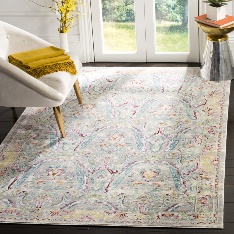 Aston Oriental Hand Woven Area Rug, Rectangle 122 x 183 cm