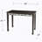 1 Piece Rectangular Dining Table without Chair