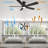Georgann 52'' Ceiling Fan with LED Lights-446812563