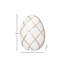Œuf chocolat blanc 12,75 po-2128636785