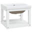 Gris 42cm Single Bathroom Vanity Base Only-1965469413