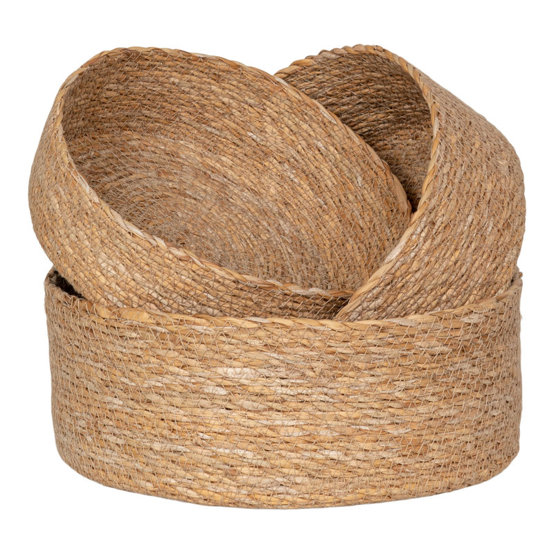 Bay Isle Home Alvydas Seagrass Decorative Basket