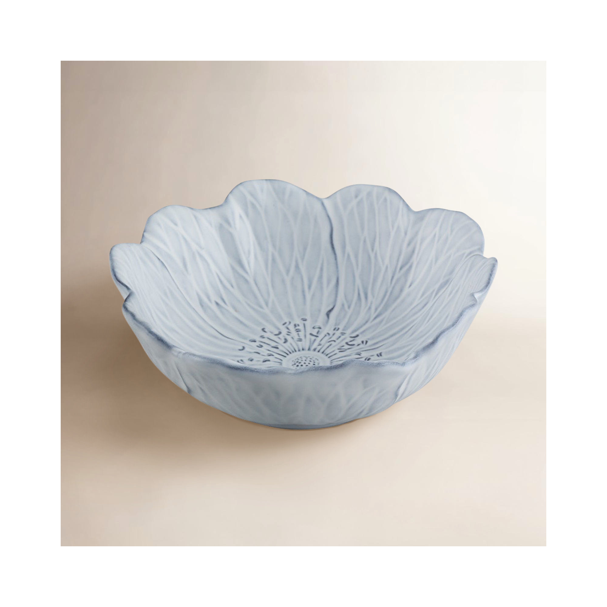 Flora 16.74oz. Cereal Bowl, Antique White