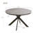 Bourke Round Modern Kitchen Dining Table Set with Dining Chairs-126339412-130459074