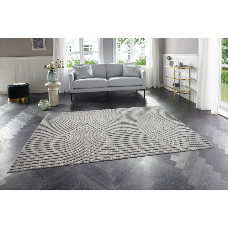 Panglao Soft Short Pile Carpet In High-Low Optics "Susy", Rectangle 160 x 230cm