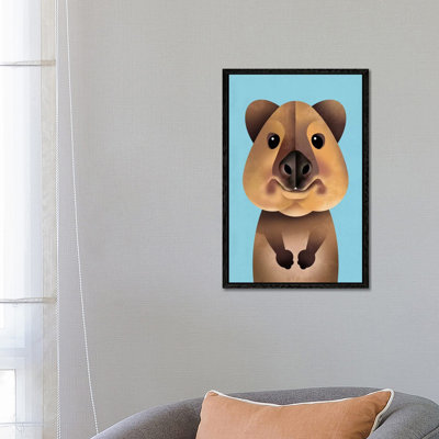 Quokka by Dieter Braun - Print on Canvas