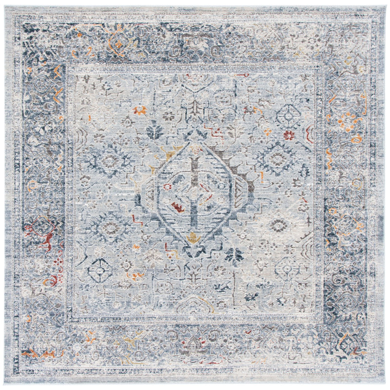 Smitherman 500 Performance Oriental Rug, Square 6'7"