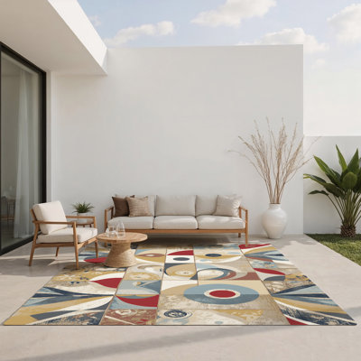 Tapis intérieur et extérieur Funky Jingle