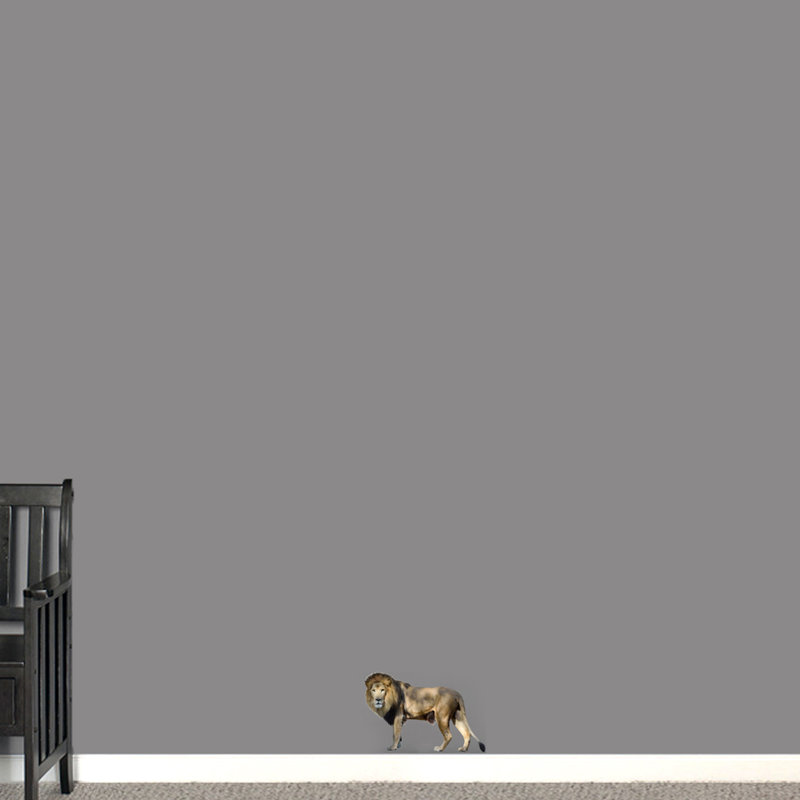 Animals Wall Decal, 8" H x 12" W