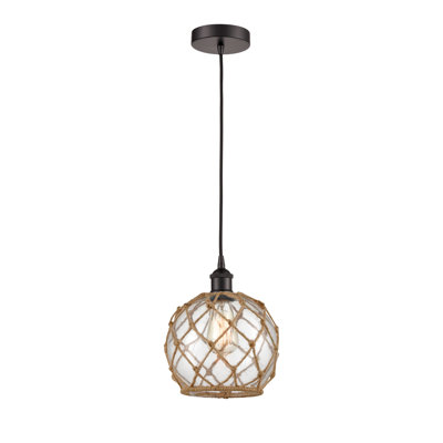 Luminaire suspendu simple à 1 lumière Haytham