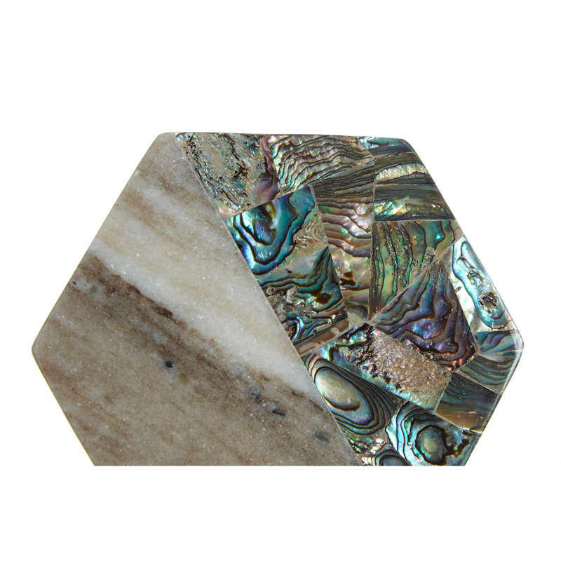 Marble 4 Piece Coaster Set