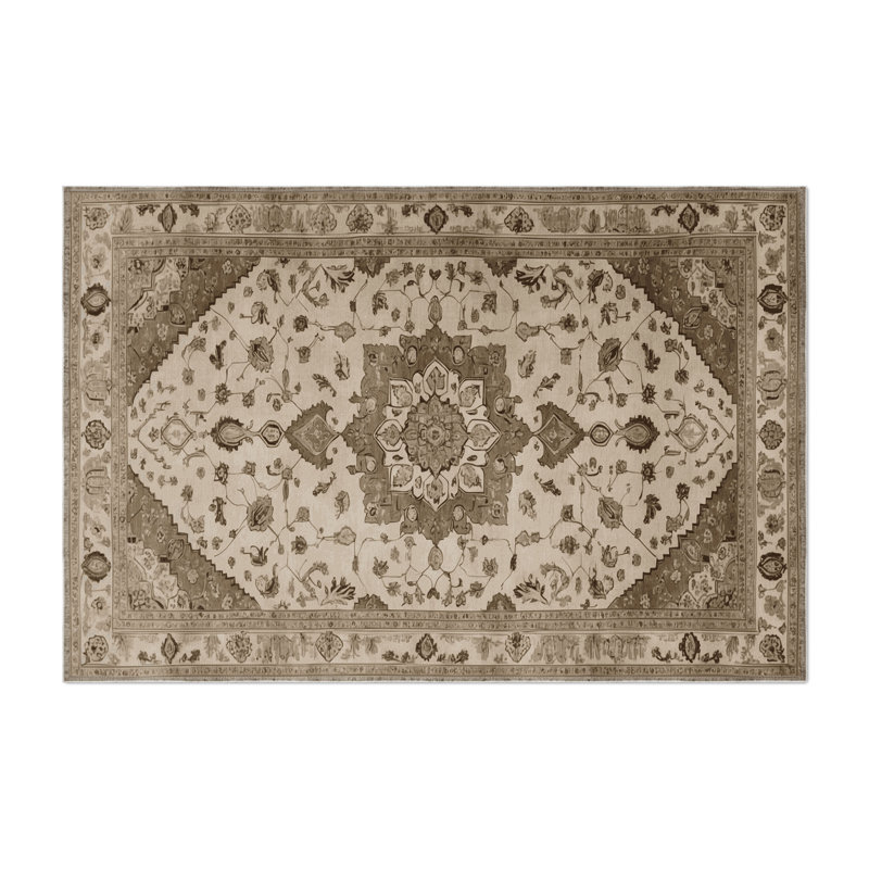 Tapis intérieur et extérieur Tabriz, Rectangle 5 pi x 7 pi