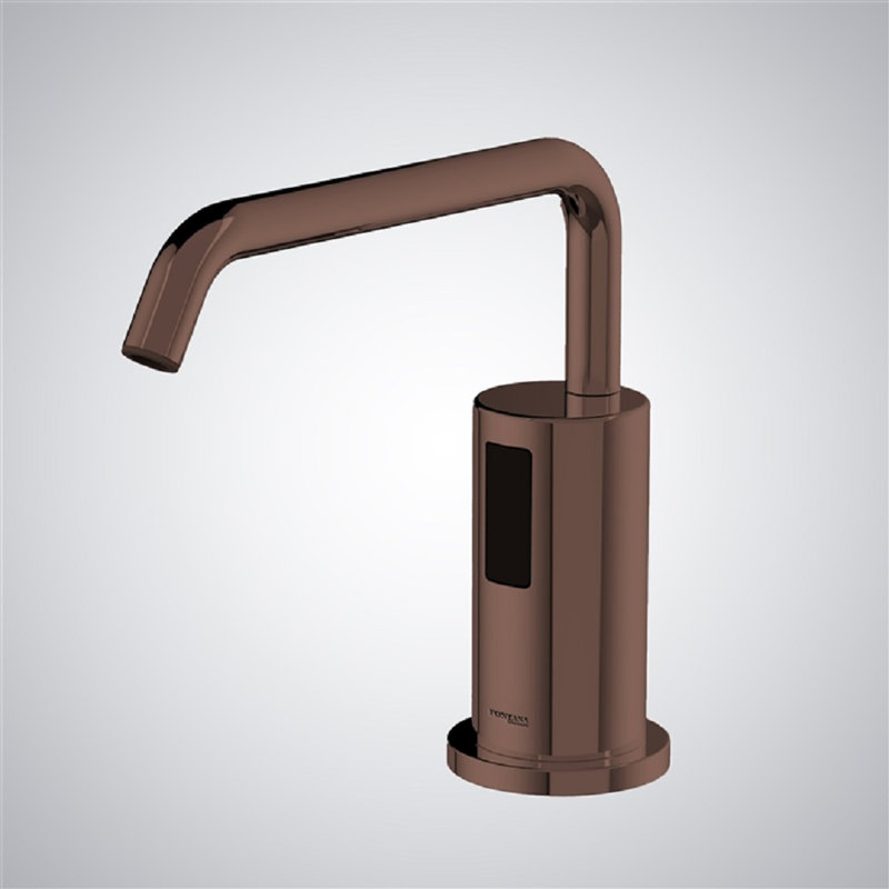 Distributeur de savon liquide automatique commercial Milan, Bronze huilé clair