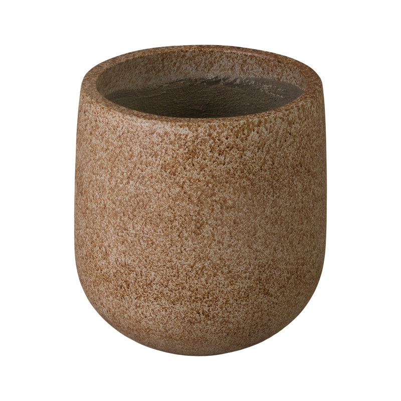 Opus Terrazzo Moss Terrazzo Round Planter, 22" H x 20" W x 20" D